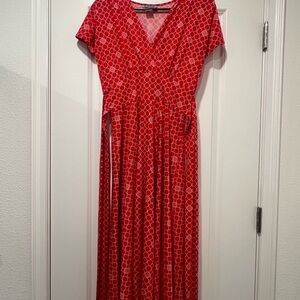 Elegant Red Karina Margaret Dress size XS